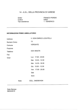 Scanned Document - ASL della Provincia di Varese