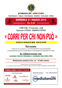 Locandina Ufficiale Evento