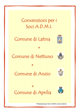 Opuscolo LATINA convenzioni A.D.M.I. 7 marzo 2008.pub