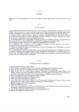 Art. 5.2 DELEGH`E Ogni Socio può farsi