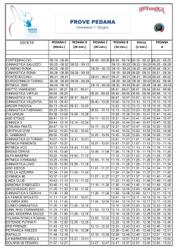 PROVE PEDANA - ASD GINNASTICA RIMINI-Home