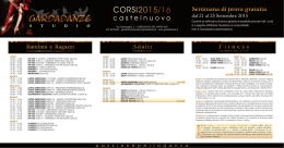 corsi castelnuovo del garda