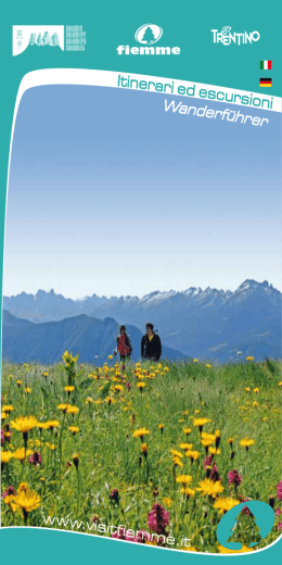 Wandern Val di Fiemme