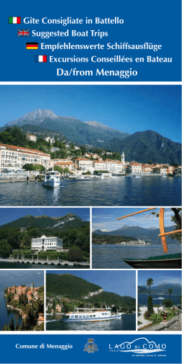 Itinerari in battello in PDF