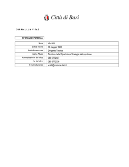 Curriculum Vitae Nitti Vito