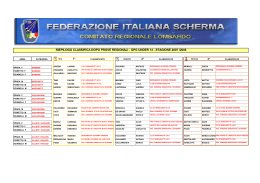 1 - CAMPIONI REGIONALI