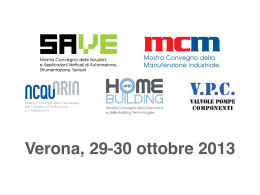 Verona, 29-30 ottobre 2013