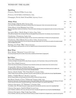 Wine List - Turnberry Isle Miami