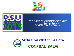 Vademecum Operativo per le RSU