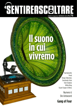 Scarica pdf - Sentireascoltare