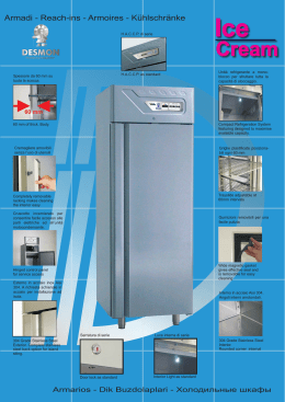 Armadi - Reach-ins - Armoires - Kühlschränke