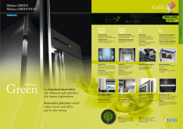 Scarica la presentazione DI MEKANO GREEN 700 & 900