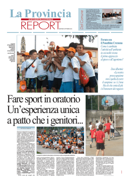 Scarica il file Tavola rotonda sport in oratorio