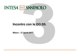 Intesa Sanpaolo - FISAC CGIL Piemonte