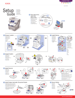 WorkCentre C2424 Copier-Printer Setup Guide