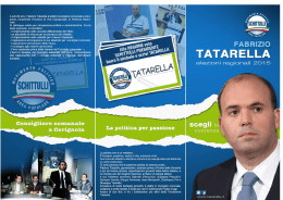 Brochure - Elezionali Regionali Puglia 2015