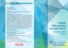 roma2210-programma - Progetto Pros