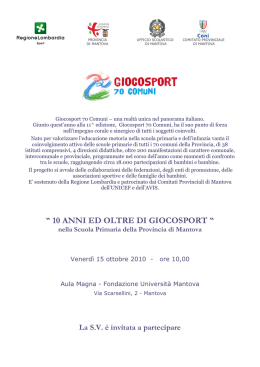 Invito Giocosport 5p