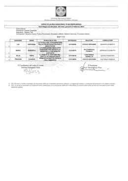 Segretario Stefano Tatti.tif - Corsi - Universit&agrave; degli studi di Cagliari.