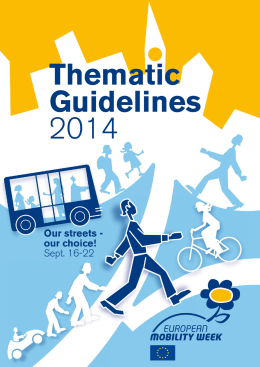 thematic guidelines