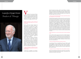 La parola a Giorgio Orsoni - Societ&agrave; Edizioni Istituzionali