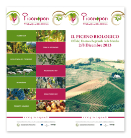 scarica - Piceno Open - Vinea Qualit&agrave; Picena
