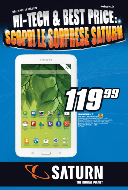 volantino dello store