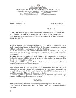 Via Brembio,97- 00188 - Via dei Robilant,2 - 00194