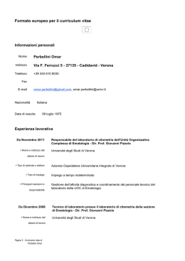 Curriculum
