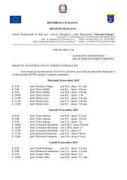 oggetto: Assemblea di classe
