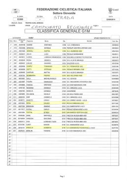Page 1 Page 2 FEDERAZIONE CICLISTICA ITALIANA Italia W c