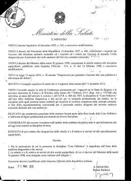 decreto 28 marzo 2013 - modifica integrazione tabella equipollenze