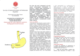 Servizio di Gastroenterologia ed Endoscopia