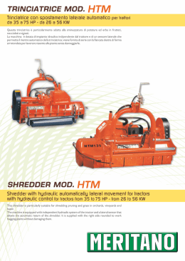 Modello HTM