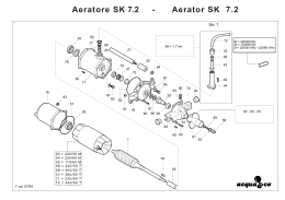 Aeratore SK 7.2 - Aerator SK 7.2