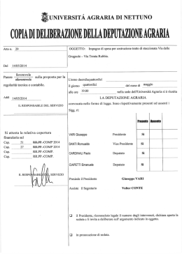 Foto a pagina intera - Università Agraria di Nettuno