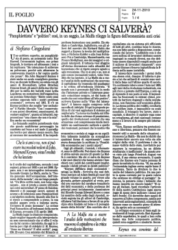 il foglio - Giorgio La Malfa