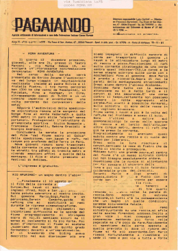 Direttore responsabile: L=Llo Garinci - D