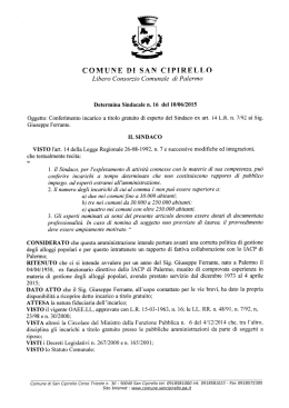 Nuovo documento - Comune di San Cipirello