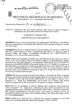 ` PROVINCIA REGIONALE DI MESSINA