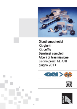Kit giunti