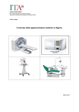 Il Mercato delle Apparecchiature Mediche in Algeria