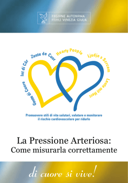La Pressione Arteriosa - Federazione Triveneto Cuore