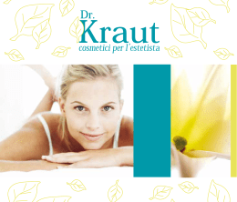 Catalogo prodotti Dr. Kraut