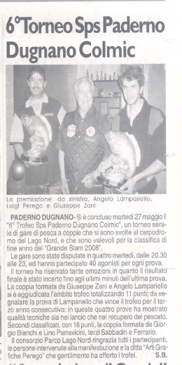 6°Tomeo Sps Paderno - Sito Istituzionale del Comune di Paderno