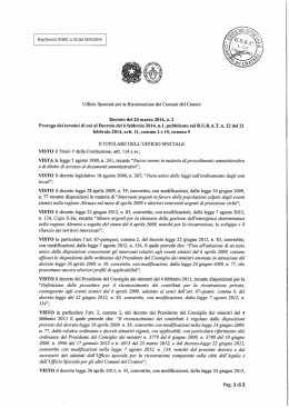 Decreto n. 2 - MIC
