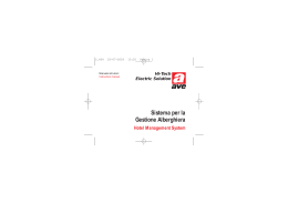 Sistema per la Gestione Alberghiera