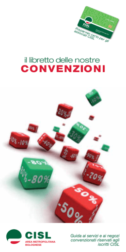 Scarica Libretto Convenzioni 2013