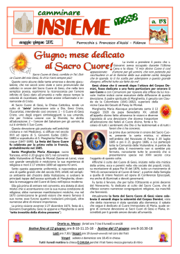 maggio-giugno 2012 - San Francesco Fidenza