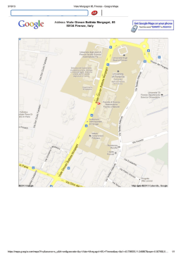 Viale Morgagni 85, Firenze - Google Maps